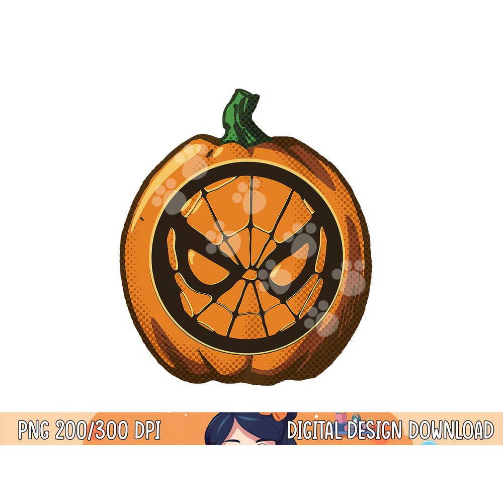 Marvel Spider-Man Halloween Pumpkin png, sublimation copy.jpg