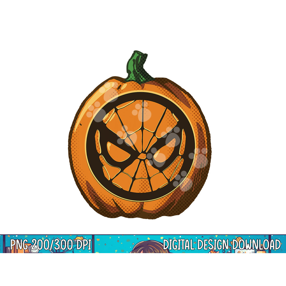 Marvel Spider-Man Halloween Pumpkin png, sublimation copy.jpg