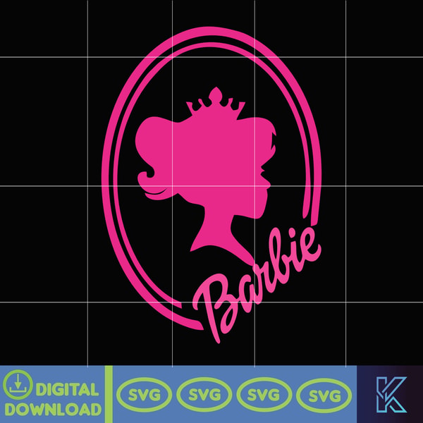 Barbie Logo Svg, Barbie Svg, Png, SVG file for cricut, Layer - Inspire ...