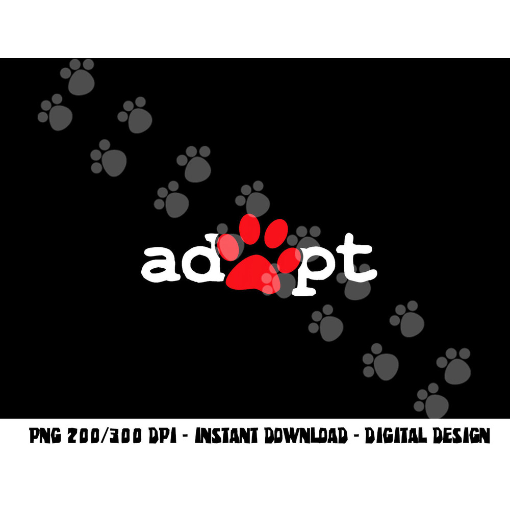 Dog Rescue Adopt Paw png, sublimation copy.jpg