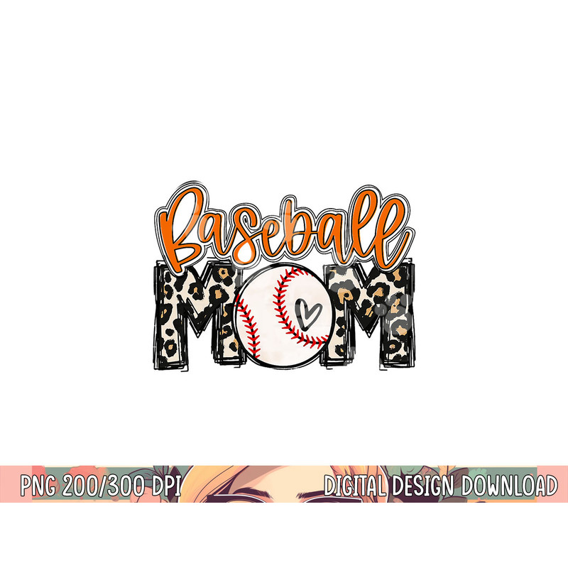 Baseball Mom Orange Leopard Baseball Mama png, sublimation copy.jpg