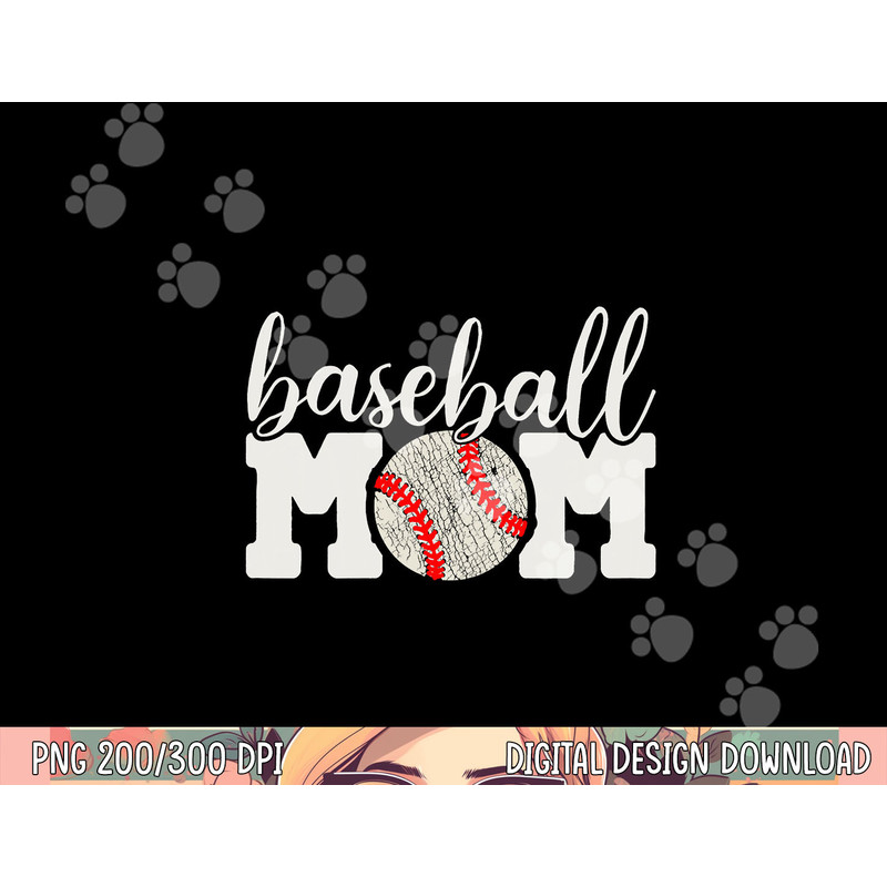 Baseball Mom Shirt Gift - Cheering Mother of Boys Outfit png, sublimation copy.jpg