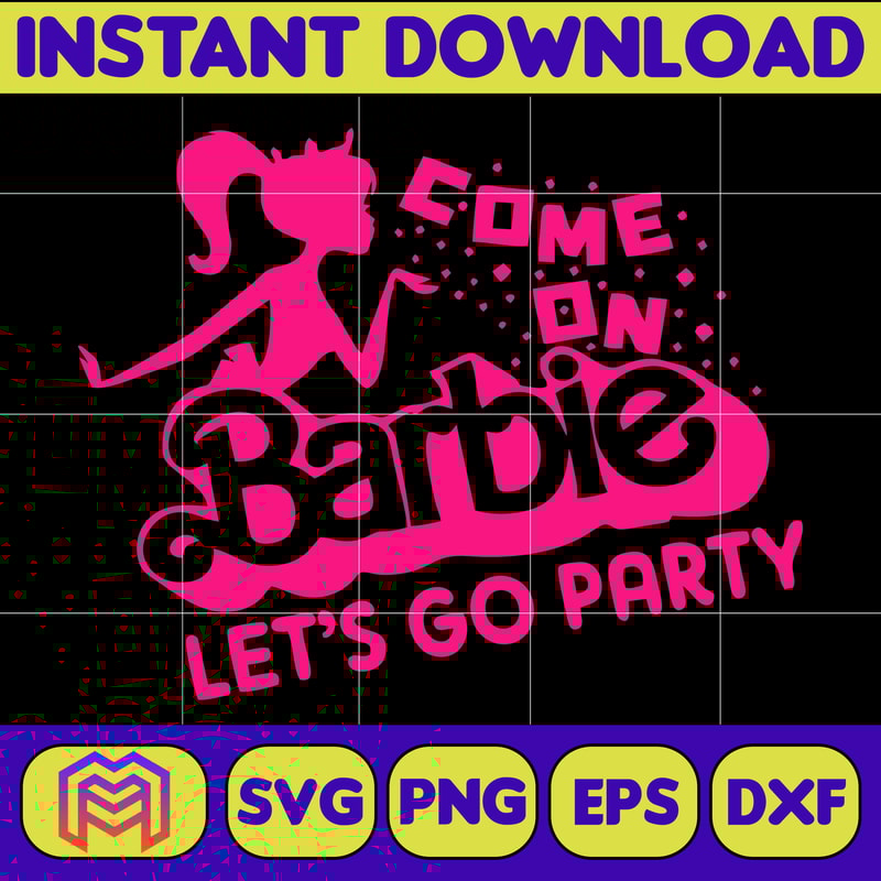 Barbie Logo Svg, Barbie Svg, Png, SVG file for cricut, Layered SVG files, Clipart files, Instant Download (6).jpg