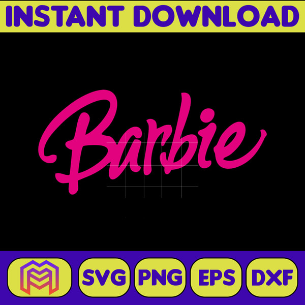 Barbie Logo Svg, Barbie Svg, Png, SVG file for cricut, Layer | Inspire ...