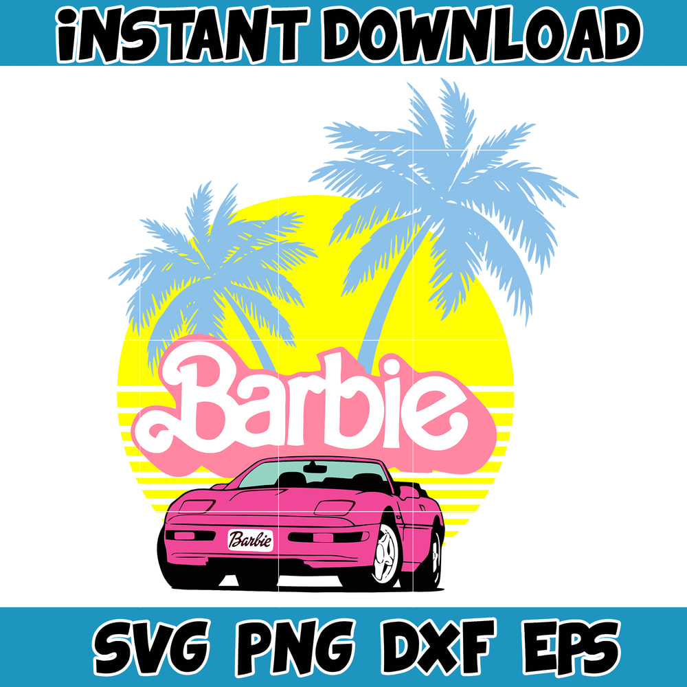 Barbie Logo Svg, Barbie Svg, Png, SVG file for cricut, Layered SVG files, Clipart files, Instant Download (2).jpg