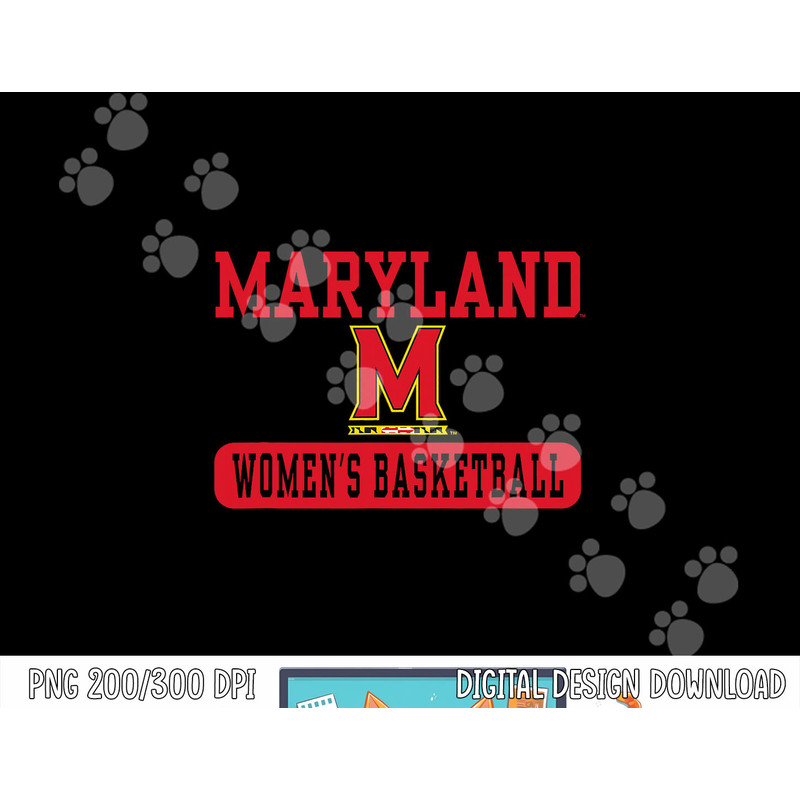 Maryland Terrapins Womens Basketball Logo png, sublimation copy.jpg