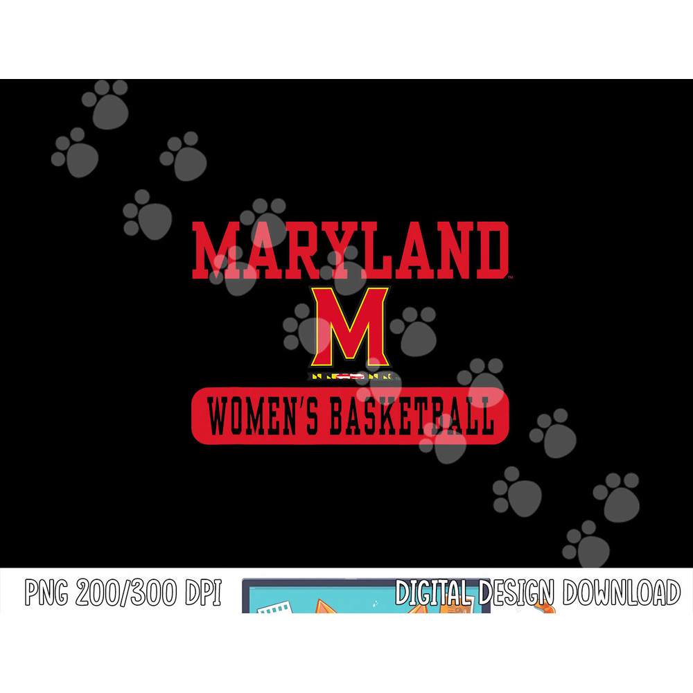 Maryland Terrapins Womens Basketball Officially Licensed png, sublimation copy.jpg