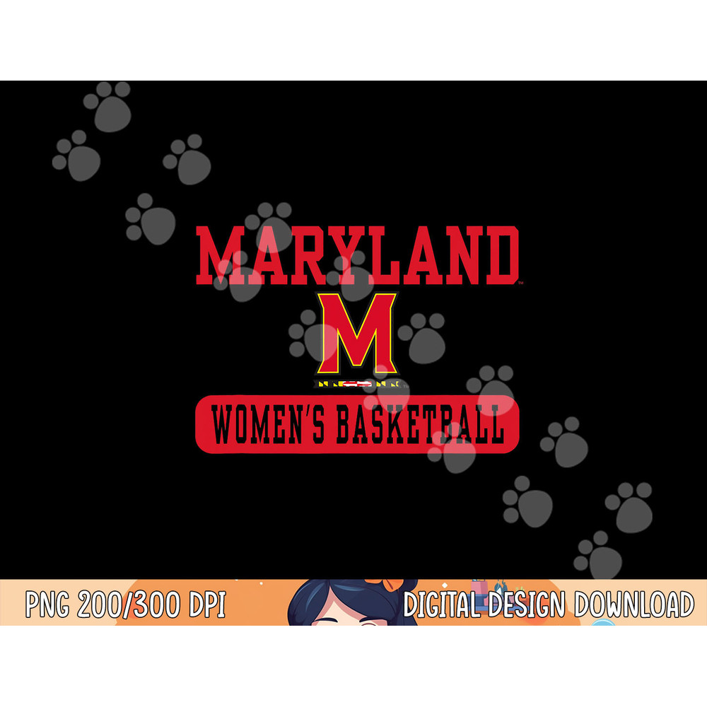 Maryland Terrapins Womens Basketball Officially Licensed png, sublimation copy.jpg