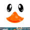 Matching Group Outfit Cute Halloween Goose Costume Duck Face png, sublimation copy.jpg