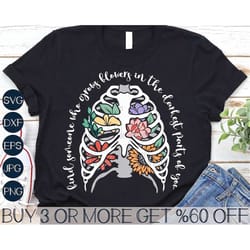 country music svg, find someone who grows flowers in the darkest parts of you, western svg, png for cricut, sublimation