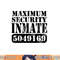 Maximum Security Inmate Halloween Costume Party Fun png, sublimation copy.jpg