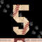 Baseball Number 5 Softball Gift For Baseball Players png, sublimation copy.jpg