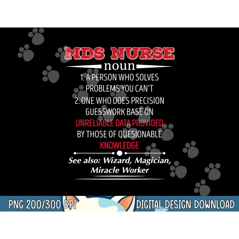 Mds Nurse Definition Noun Myelodysplastic Png  png, sublimation copy.jpg