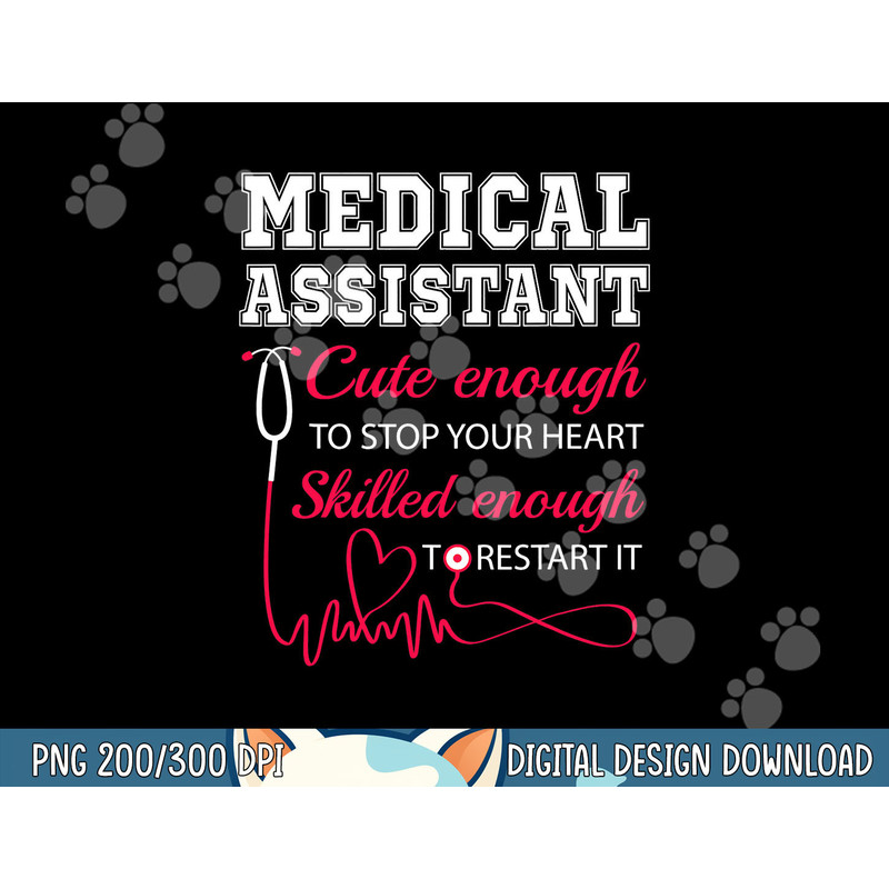 Medical Assistant Cute Nurse Stop Heart Male Female Nursing  png, sublimation copy.jpg
