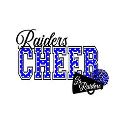 raiders cheer svg
