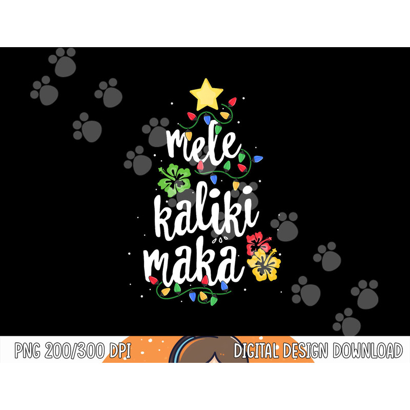Mele Kalikimaka Shirt For Women Hawaiian Hawaii Christmas png, sublimation copy.jpg