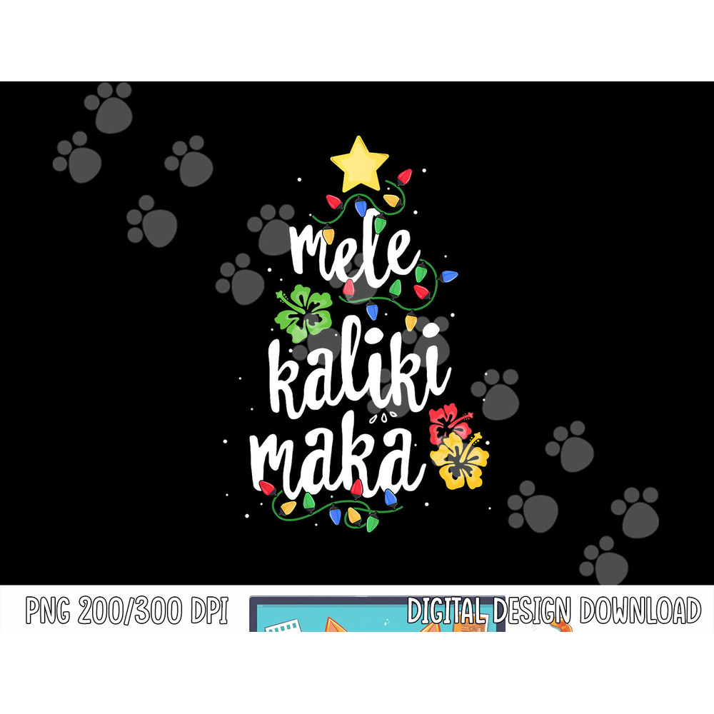 Mele Kalikimaka Shirt For Women Hawaiian Hawaii Christmas png, sublimation copy.jpg