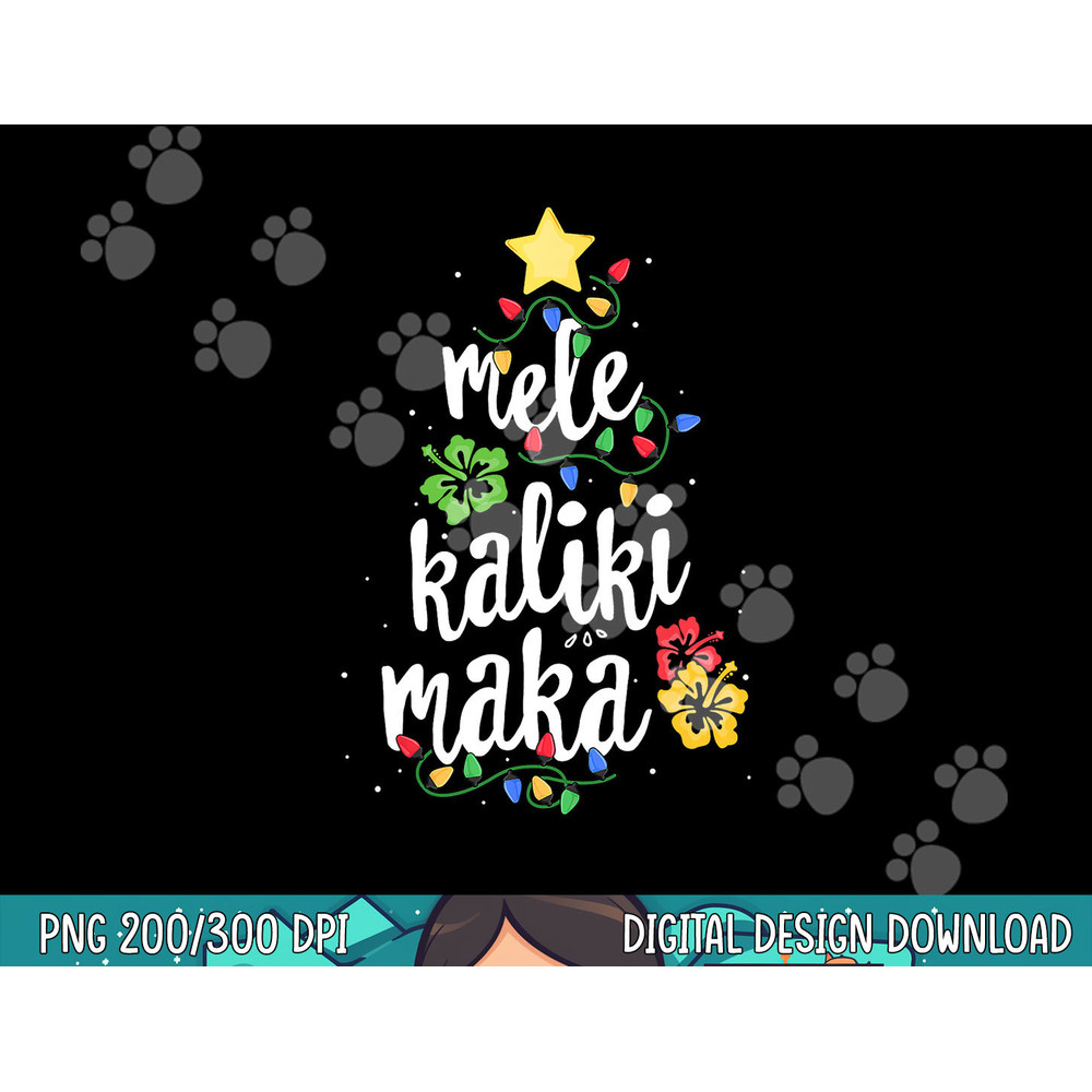 Mele Kalikimaka Shirt For Women Hawaiian Hawaii Christmas png, sublimation copy.jpg