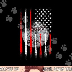 baseball usa flag american flag vintage png, sublimation copy