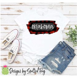 oklahoma buffalo plaid pngs-2 designs