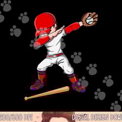 baseballer sports athlete dabbing baseball player png, sublimation copy