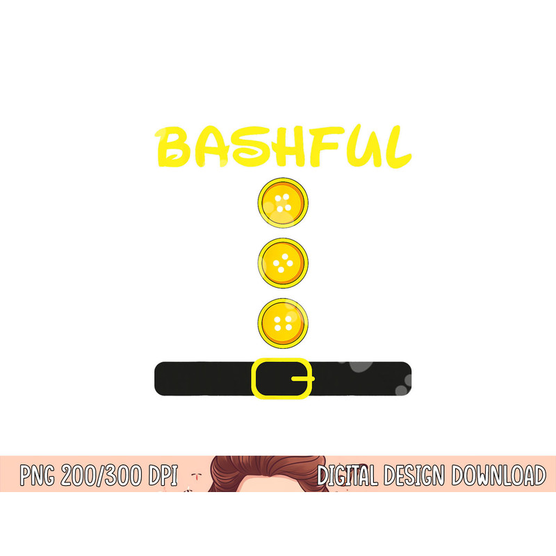 Bashful Dwarf Costume Color Family Matching Dwarf Halloween png,sublimation copy.jpg