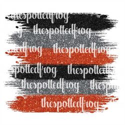 orange black silver glitter brushstrokes png