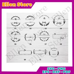 farmhouse signs svg bundle