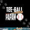 Mens Tee Ball Papaw Vintage Ball Funny Tball Papaw Baseball png,sublimation.jpg