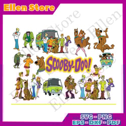 40 scooby doo svg bundle