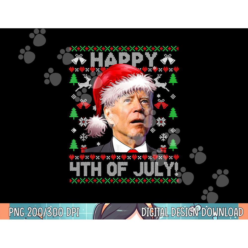Merry Christmas Funny Joe Biden Happy 4th of July Ugly Xmas png, sublimation.jpg