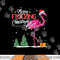 Merry Flocking Christmas Flamingo Pink In Santa Hat Xmas Gif png, sublimation copy.jpg