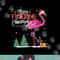 Merry Flocking Christmas Flamingo Pink In Santa Hat Xmas Gif png, sublimation copy.jpg