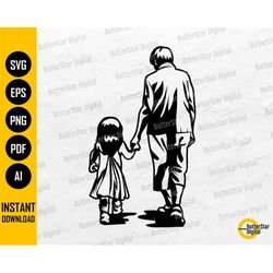 grandparent svg | grandchild decal illustration drawing sticker gift | cricut cutting file clipart vector | digital down