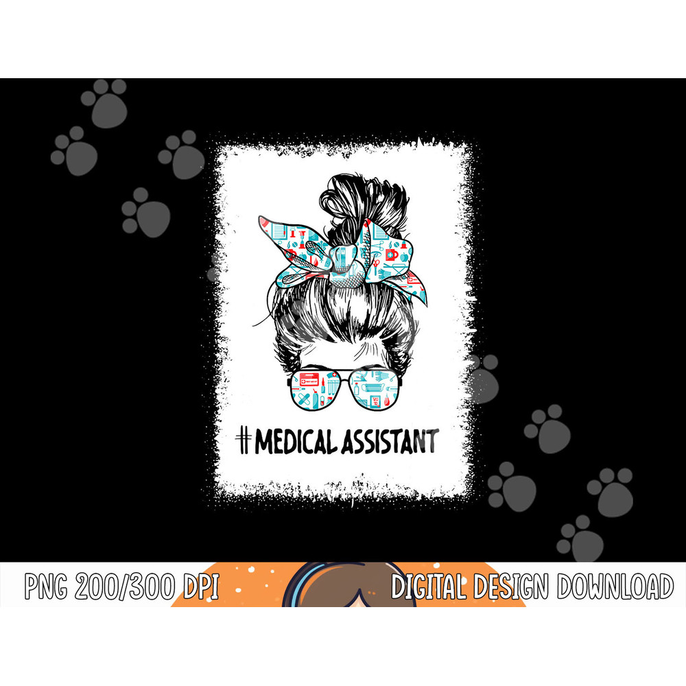 messy hair bun girl s, bun medical assistant nurse life copy.jpg