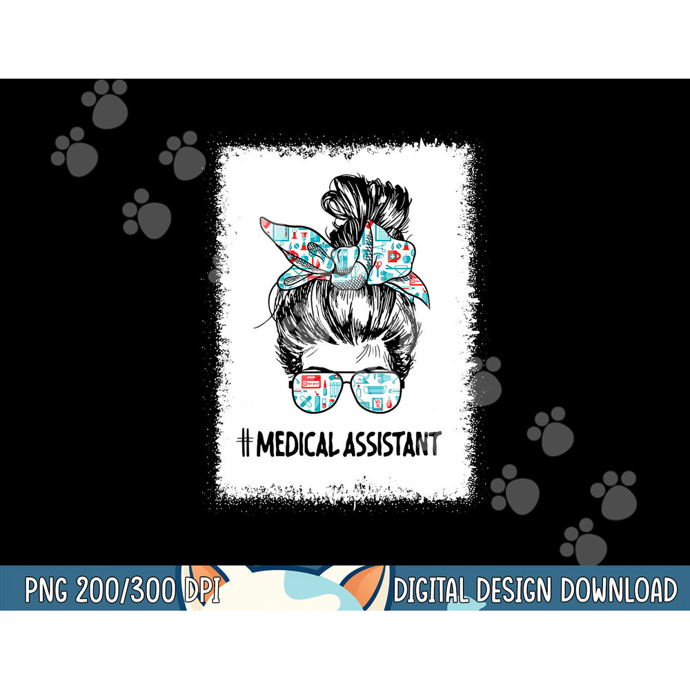 messy hair bun girl s, bun medical assistant nurse life  copy.jpg