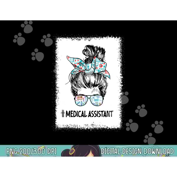 messy hair bun girl s, bun medical assistant nurse life copy.jpg