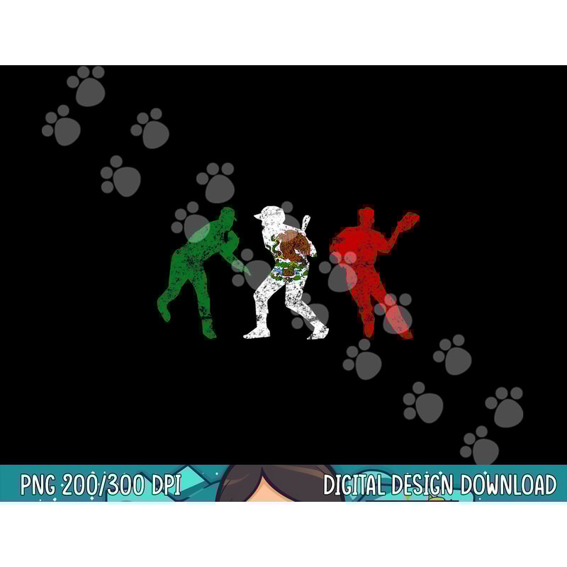 Mexico Baseball Flag Tshirt Mexican Vintage Beisbol Gift Tee copy.jpg