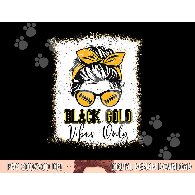 Black Gold Vibes Only Football Shirt Women Leopard Football png, sublimation copy.jpg