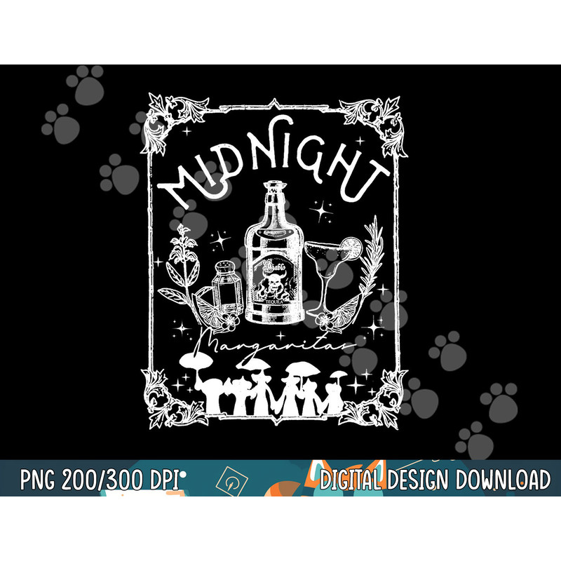 Midnight Margaritas Practical Magic Tee Halloween Cocktails png, sublimation copy.jpg
