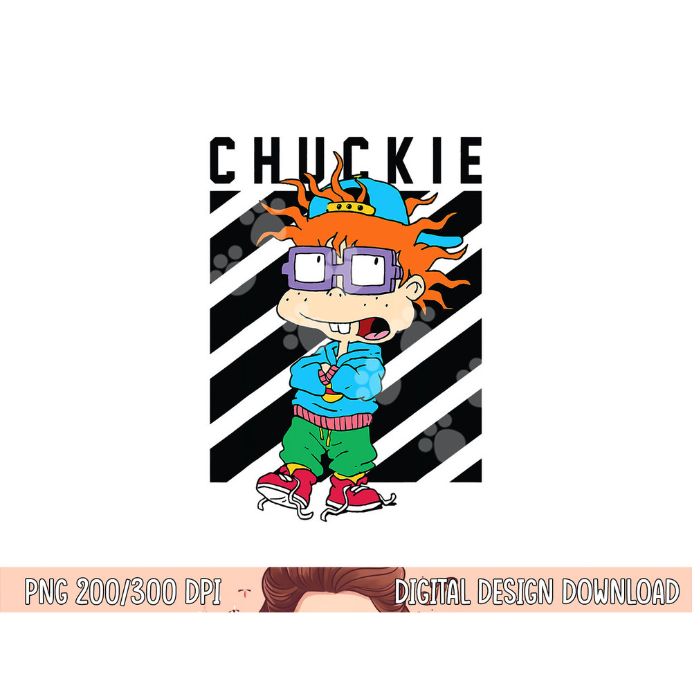 Black Taping Cool Chuckie With Baseball Hat png, sublimation copy.jpg