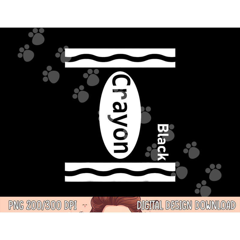Black-Crayon Halloween-Costumes 2020 Kids Boys Girls Women png,sublimation copy.jpg