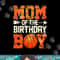 Mom Of The Birthday Boy Basketball Mother Mama Funny T-Shirt copy.jpg