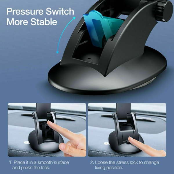 Universal Mount Holder Car Stand Windshield For Mobile Cell | Inspire ...