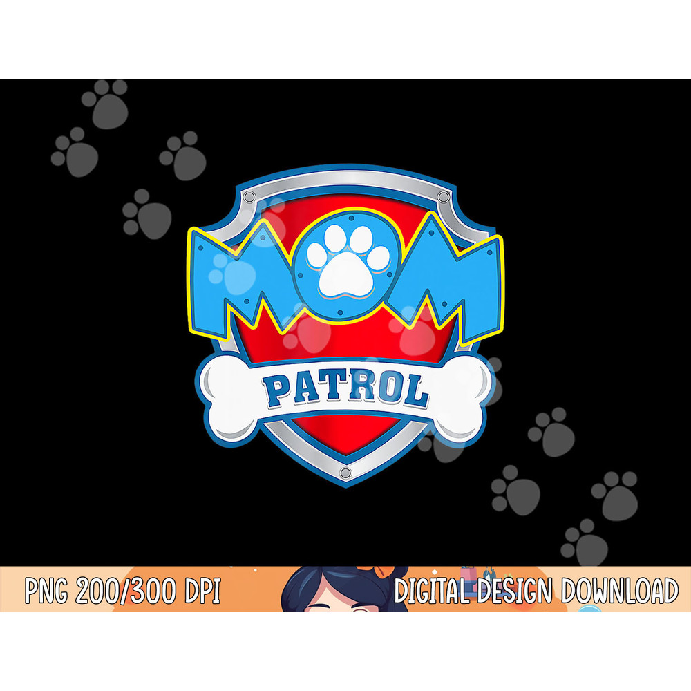 Mom Patrol Shirt - Dog Mom Dad Funny Gift Birthday Party png, sublimation copy.jpg