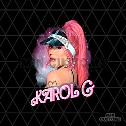 Barbie Karol G Bichota Team PNG Sublimation Download