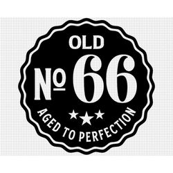 old number 66 svg, aged to perfection svg, digital download, 66th birthday svg, 66th svg, old no. 66 svg, vintage 1956 s
