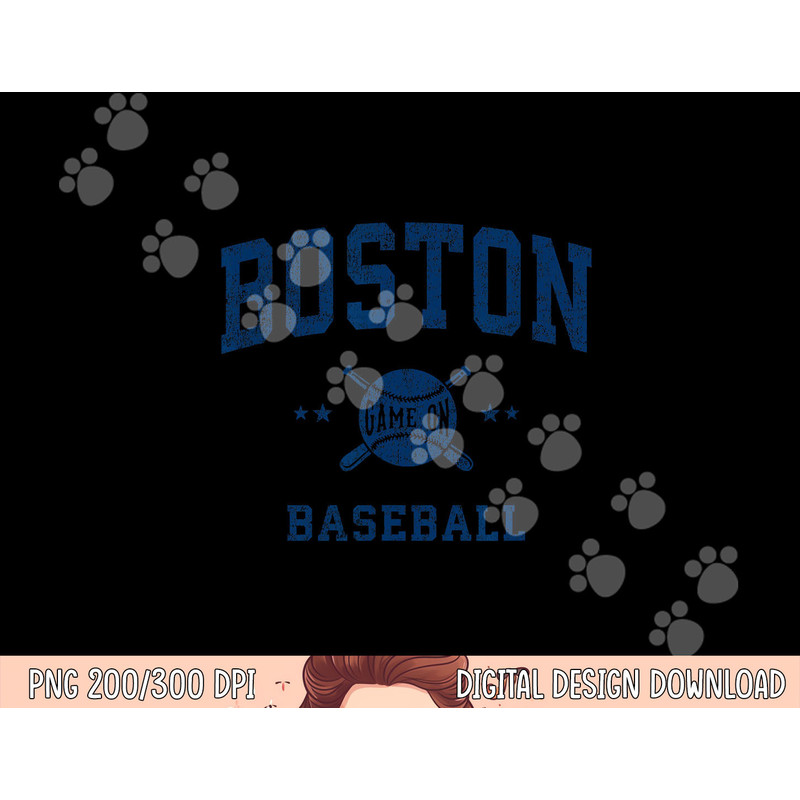Boston Vintage Baseball Throwback Retro Design png, sublimation copy.jpg