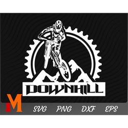cool downhill mountain bike trail bicycle svg, - bicycle cut file, mountain bike vector, svg files for mountain biking