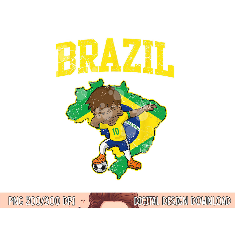 Brazil Soccer Boy Brazilian Football Dabbing Kid Men Women png, sublimation copy.jpg